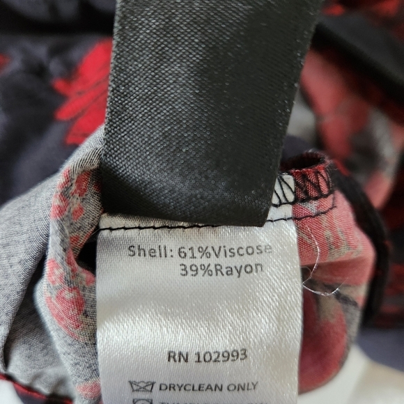 Marissa Webb Black and Red Crop Top - Picture 10 of 14